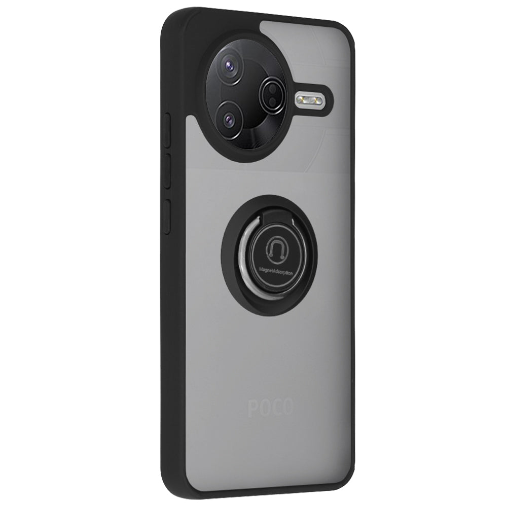 Fodral för Xiaomi Poco F7 Pro, Techsuit, Glinth, Svart