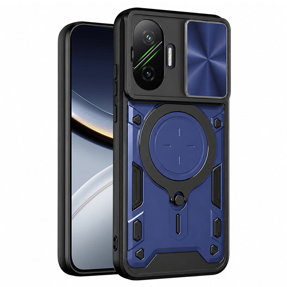 Fodral för Xiaomi Poco F7, Techsuit, CamGuard Pro, Blå