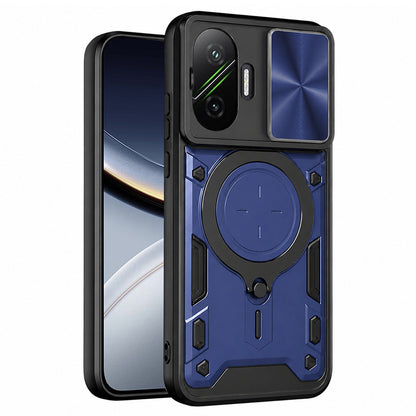 Fodral för Xiaomi Poco F7, Techsuit, CamGuard Pro, Blå