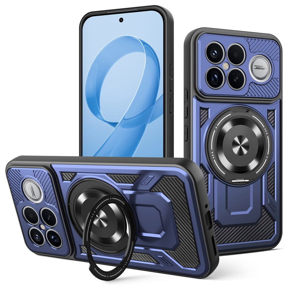 Skyddsfodral för Xiaomi Poco F8 Ultra, Techsuit, RuggedCam, Blå