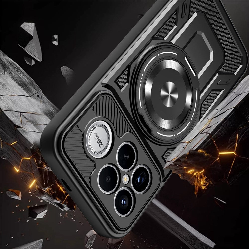 Skyddsfodral för Xiaomi Poco F8 Ultra, Techsuit, RuggedCam, Svart