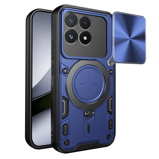 Fodral för Xiaomi Poco F9 Pro, Techsuit, CamGuard Pro, Blå