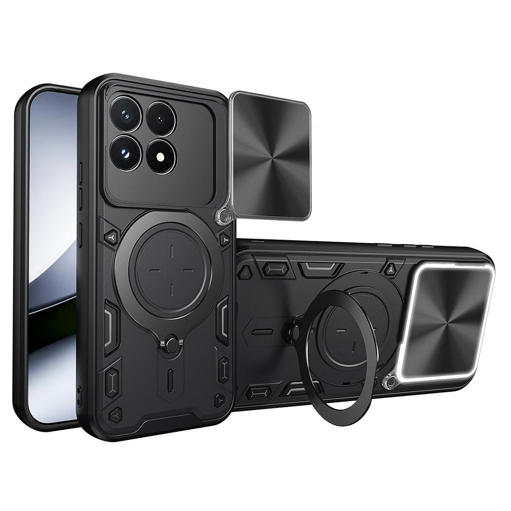 Skal till Xiaomi Poco F9 Pro, Techsuit, CamGuard Pro, svart