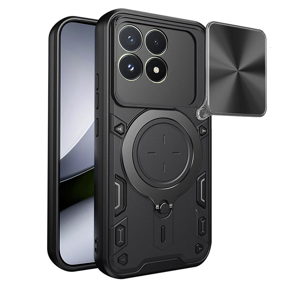 Skal till Xiaomi Poco F9 Pro, Techsuit, CamGuard Pro, svart