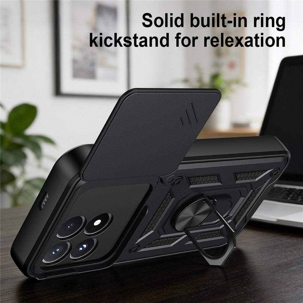 Fodral för Xiaomi Poco F9 Pro, Techsuit, CamShield, Blå