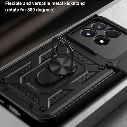 Fodral för Xiaomi Poco F9 Pro, Techsuit, CamShield, Blå