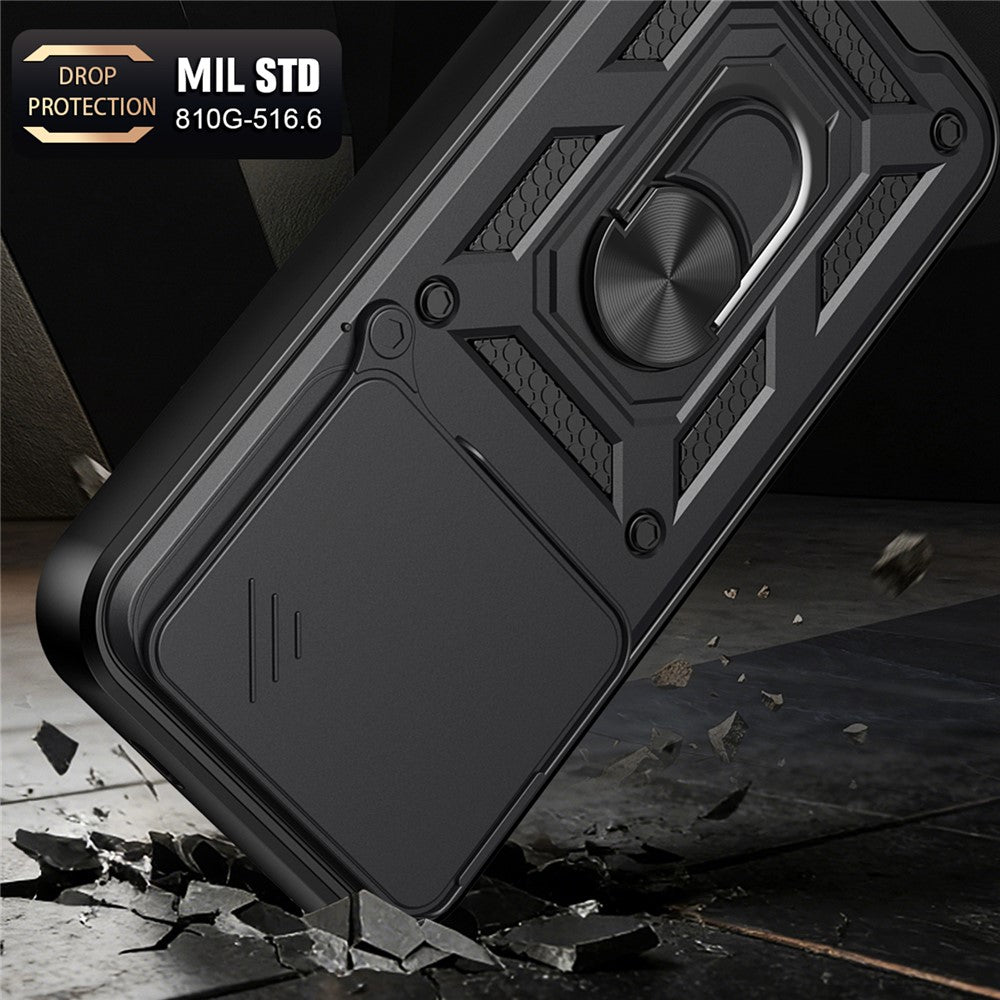 Fodral för Xiaomi Poco F9 Pro, Techsuit, CamShield, Blå