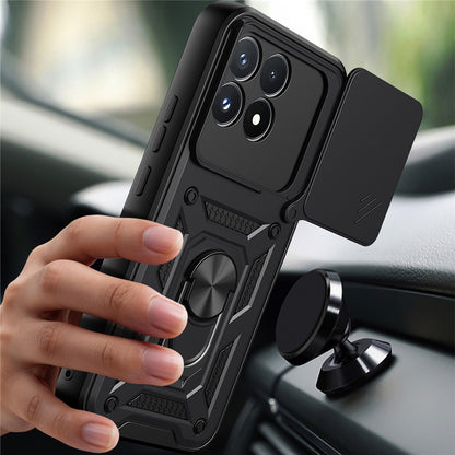 Fodral för Xiaomi Poco F9 Pro, Techsuit, CamShield, Blå