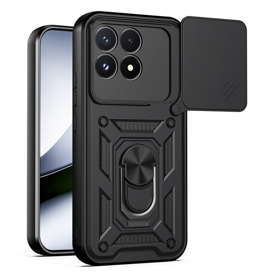 Fodral för Xiaomi Poco F9 Pro, Techsuit, CamShield, Svart
