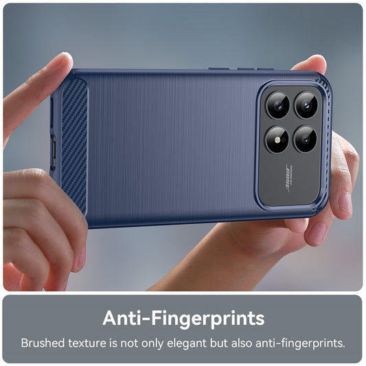 Skal till Xiaomi Poco F9 Pro, Techsuit, Carbon, blå