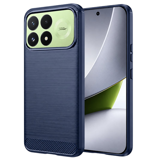 Skal till Xiaomi Poco F9 Pro, Techsuit, Carbon, blå