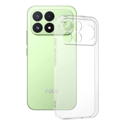 Fodral för Xiaomi Poco F9 Pro, Techsuit, Klar, Transparent