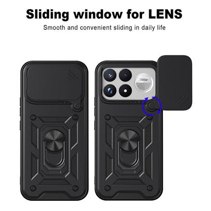 Skal till Xiaomi Poco F9 Ultra, Techsuit, CamShield, svart