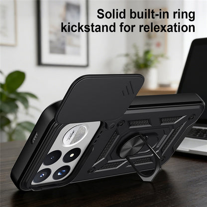Skal till Xiaomi Poco F9 Ultra, Techsuit, CamShield, svart