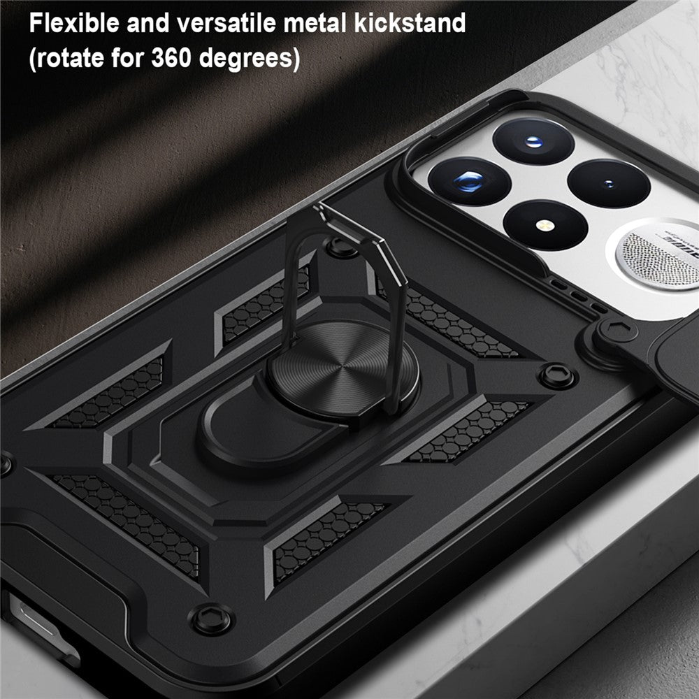Skal till Xiaomi Poco F9 Ultra, Techsuit, CamShield, svart
