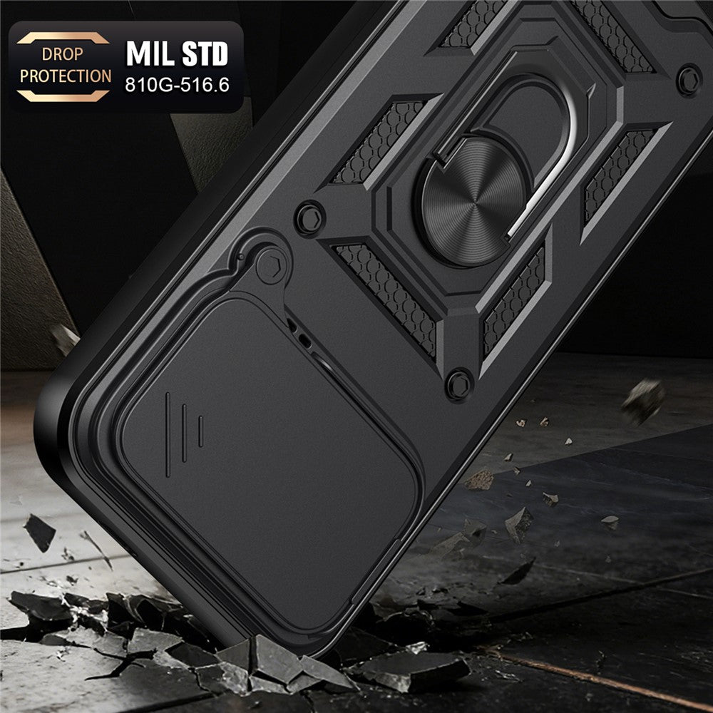 Skal till Xiaomi Poco F9 Ultra, Techsuit, CamShield, svart