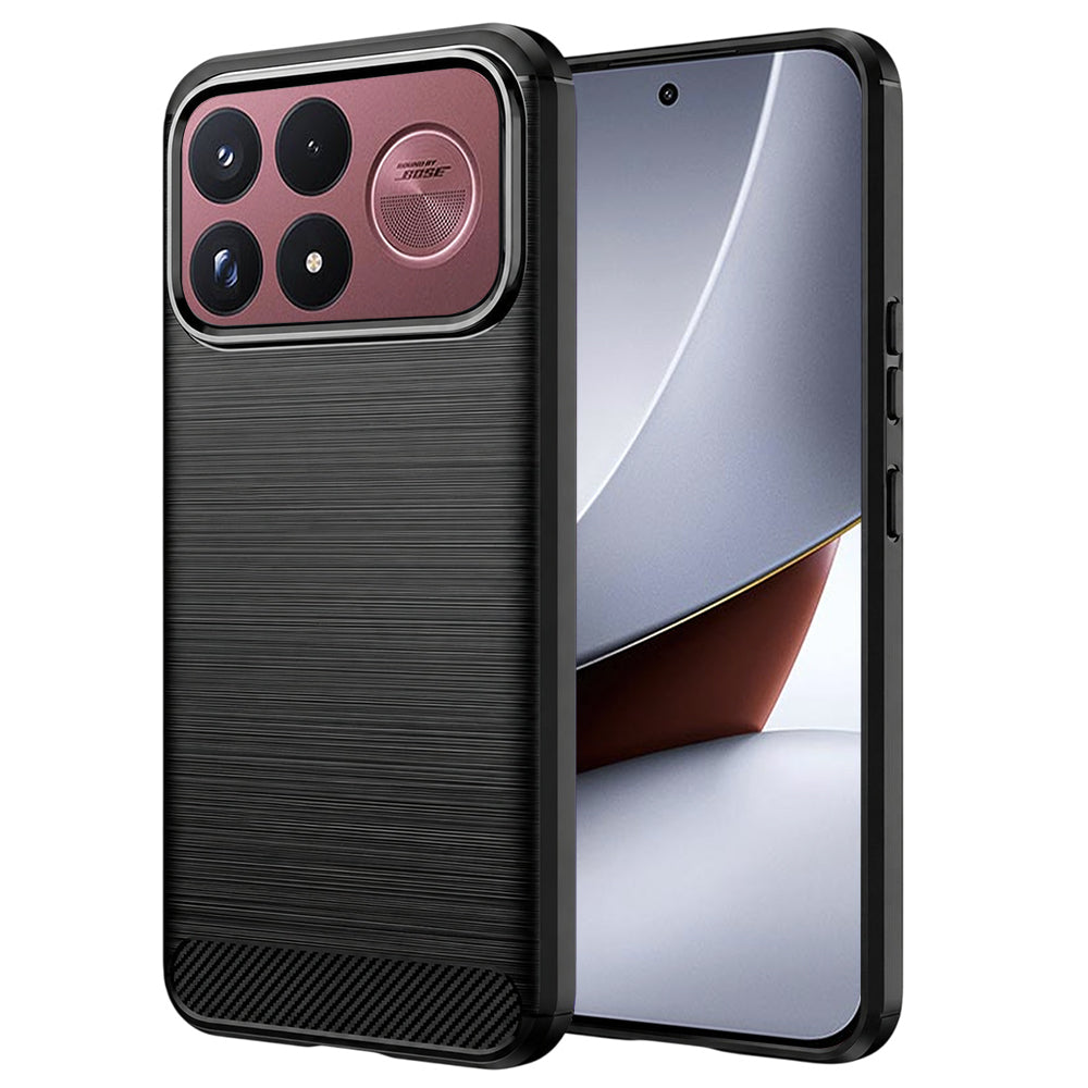 Skal till Xiaomi Poco F9 Ultra, Techsuit, Carbon, svart