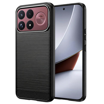 Skal till Xiaomi Poco F9 Ultra, Techsuit, Carbon, svart