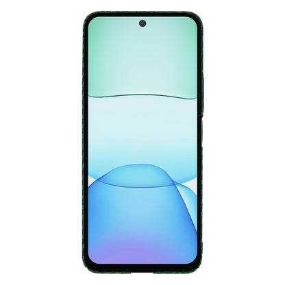 Fodral för Xiaomi Poco M6 4G / Redmi 13, Techsuit, Carbonite FiberShell, Grön