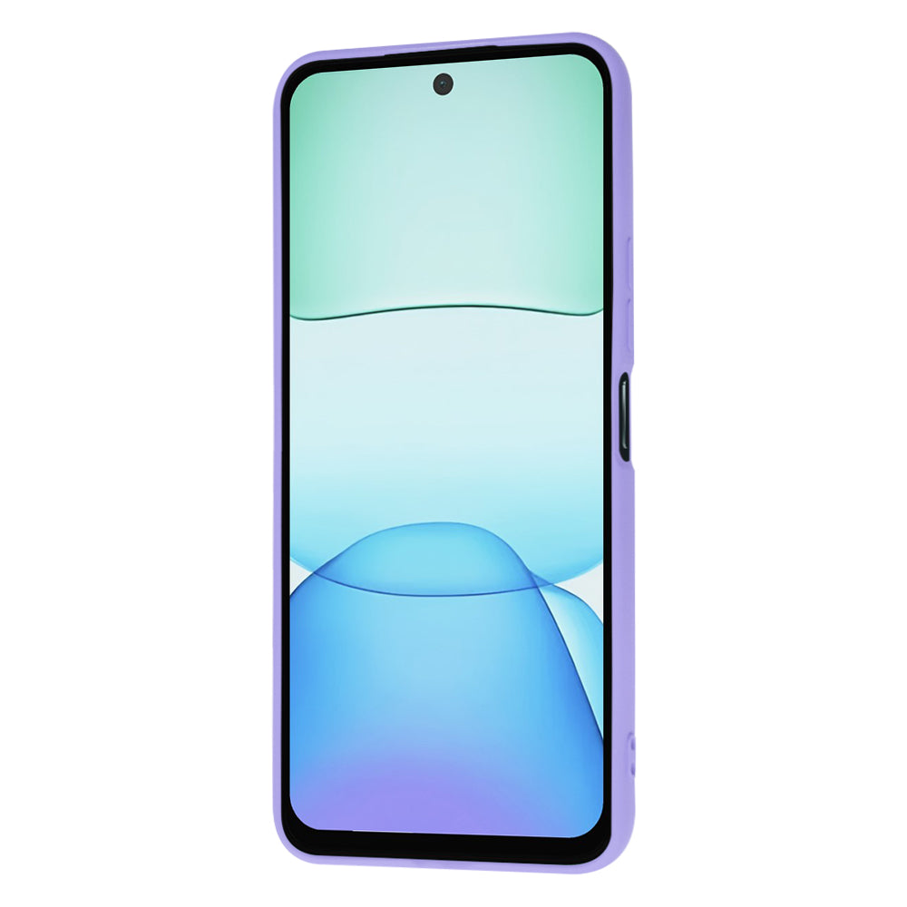 Fodral för Xiaomi Poco M6 4G / Redmi 13, Techsuit, SoftFlex, Ljuslila