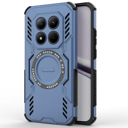 MagSafe-fodral för Xiaomi Poco M8 Pro / Redmi Note 15 Pro+ 5G, Techsuit, ArmorMag, Blå