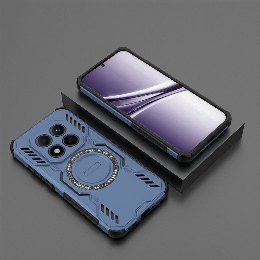 MagSafe-fodral för Xiaomi Poco M8 Pro / Redmi Note 15 Pro+ 5G, Techsuit, ArmorMag, Blå