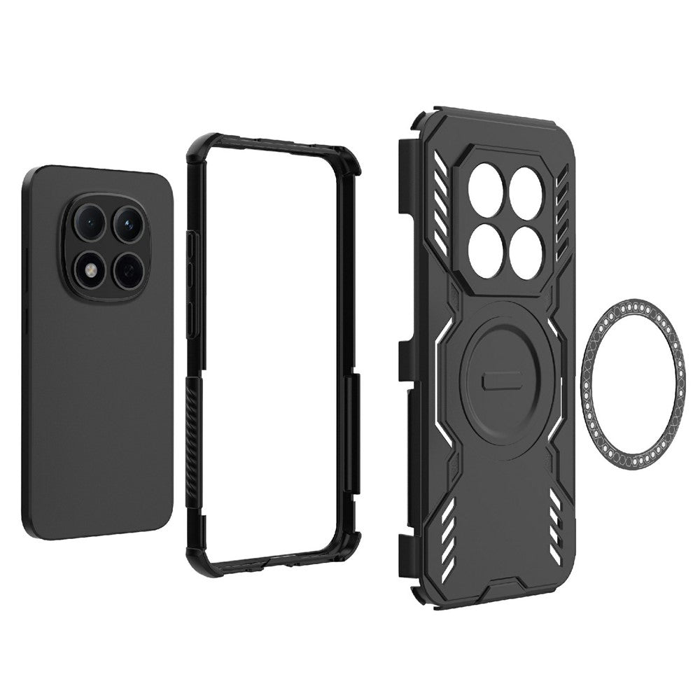 MagSafe-fodral för Xiaomi Poco M8 Pro / Redmi Note 15 Pro+ 5G, Techsuit, ArmorMag, Blå