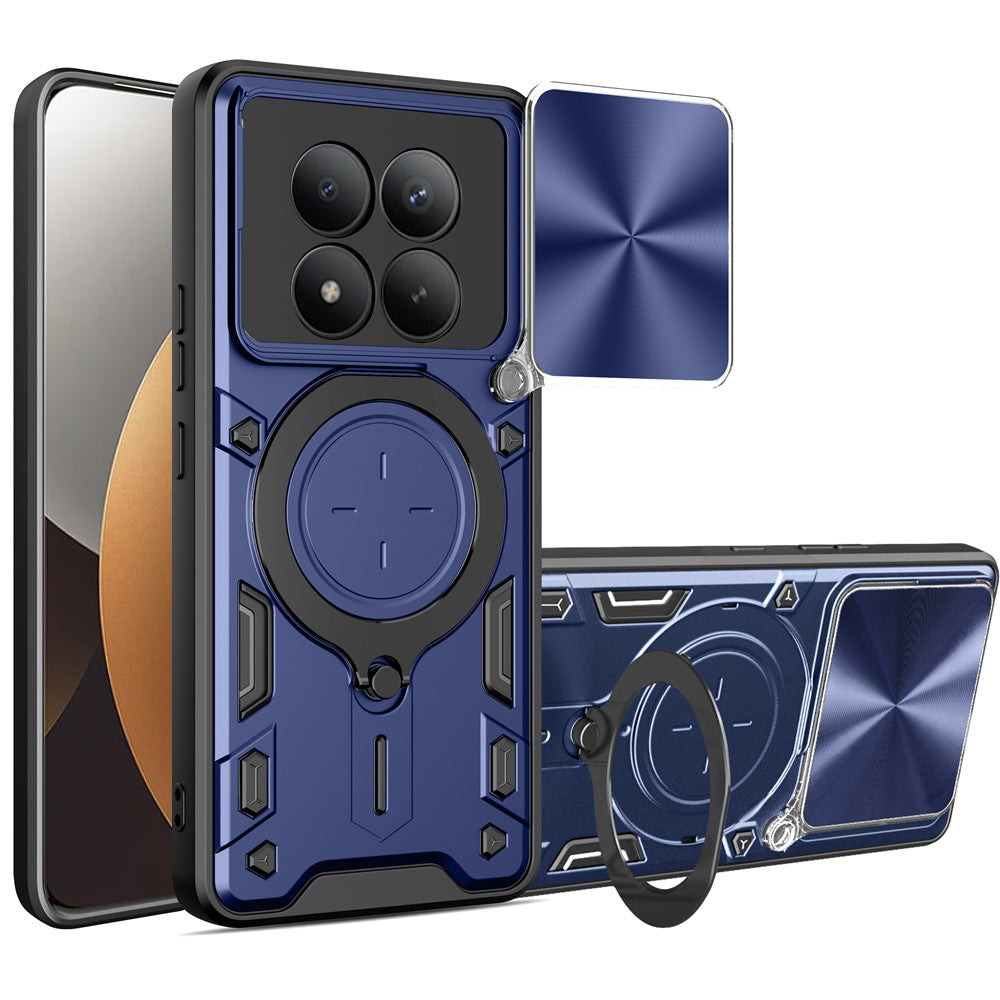 Skyddsfodral för Xiaomi Poco M8 Pro / Redmi Note 15 Pro+ 5G, Techsuit, CamGuard Pro, Blå