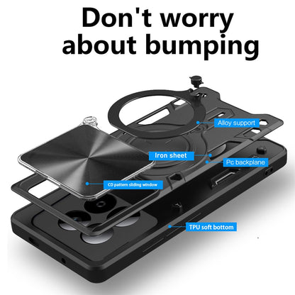 Skyddsfodral för Xiaomi Poco M8 Pro / Redmi Note 15 Pro+ 5G, Techsuit, CamGuard Pro, Röd