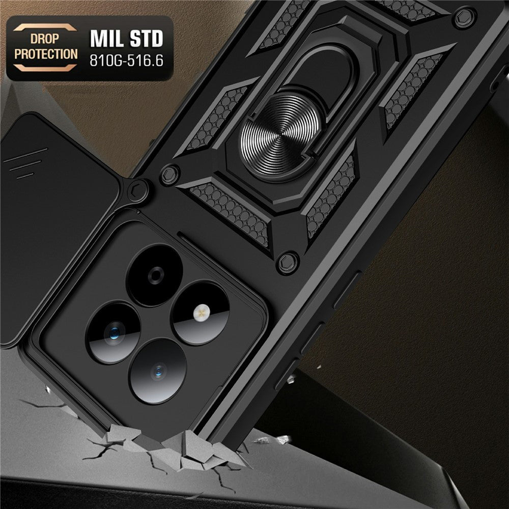 Skyddsfodral för Xiaomi Poco M8 Pro / Redmi Note 15 Pro+ 5G, Techsuit, CamShield, Blå