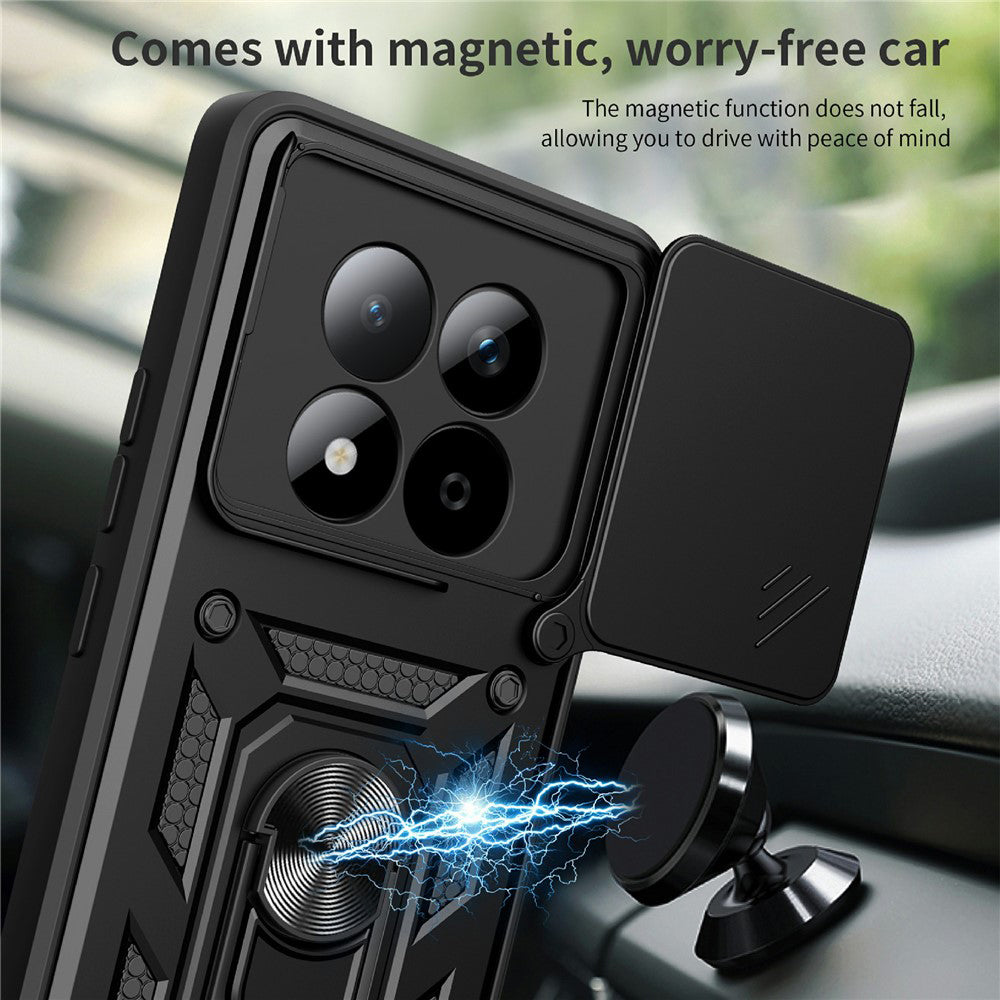 Skyddsfodral för Xiaomi Poco M8 Pro / Redmi Note 15 Pro+ 5G, Techsuit, CamShield, Guld