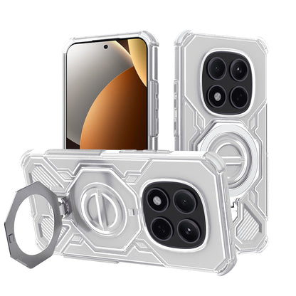 Skyddsfodral för Xiaomi Poco M8 Pro / Redmi Note 15 Pro+ 5G, Techsuit, Carbon Shield Pro, Vit