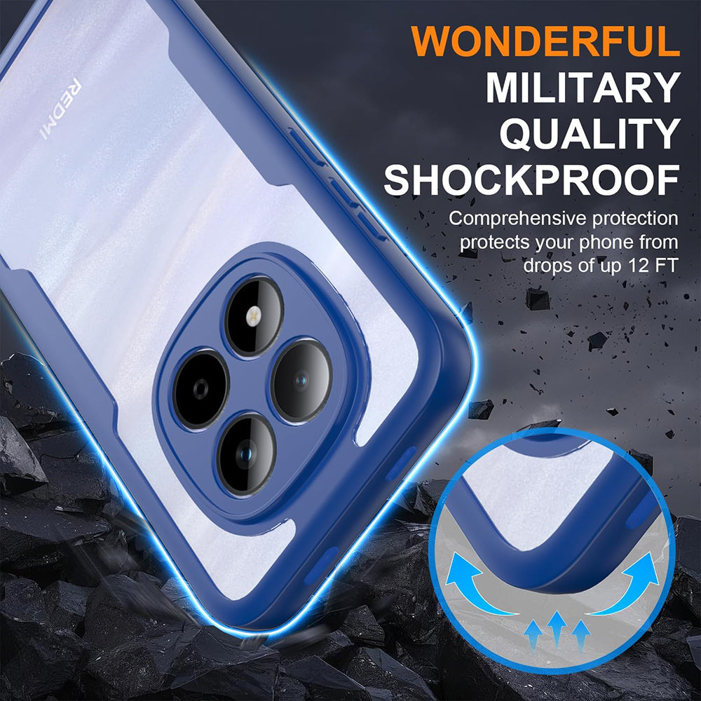 Skyddsfodral för Xiaomi Poco M8 Pro / Redmi Note 15 Pro+ 5G, Techsuit, ColorVerse 360, Blå