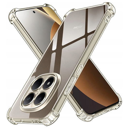 Skyddsfodral för Xiaomi Poco M8 Pro / Redmi Note 15 Pro+ 5G, Techsuit, Stötsäkert Klart, Transparent