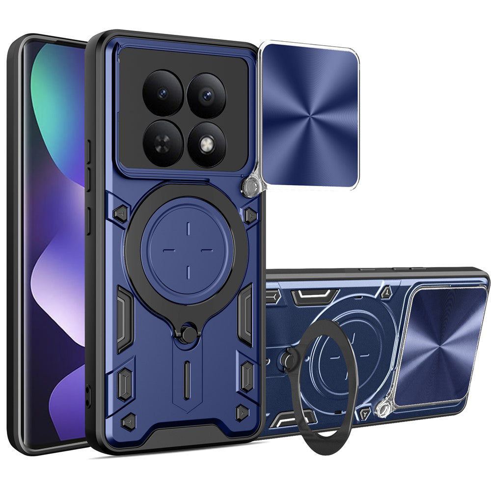 Fodral för Xiaomi Poco M8 / Redmi Note 15 5G / Note 15 4G, Techsuit, CamGuard Pro, Blå