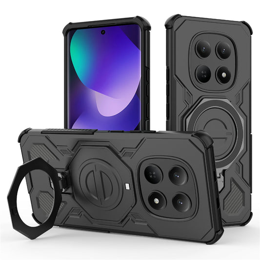 Case for Xiaomi Poco M8 / Redmi Note 15 5G, Techsuit, Carbon Shield Pro, Black