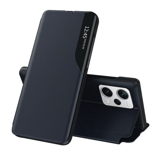 Fodral för Xiaomi Poco X5 Pro / Redmi Note 12 Pro 5G, Techsuit, eFold, Mörkblå
