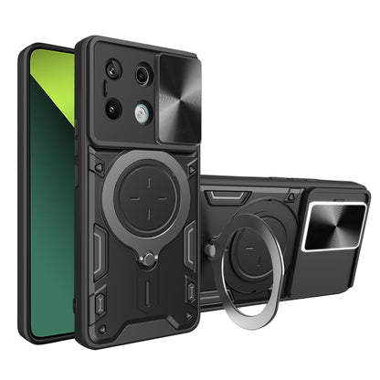Fodral för Xiaomi Poco X6 / Note 13 Pro 5G, Techsuit, CamGuard Pro, Svart