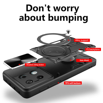 Fodral för Xiaomi Poco X6 / Note 13 Pro 5G, Techsuit, CamGuard Pro, Svart