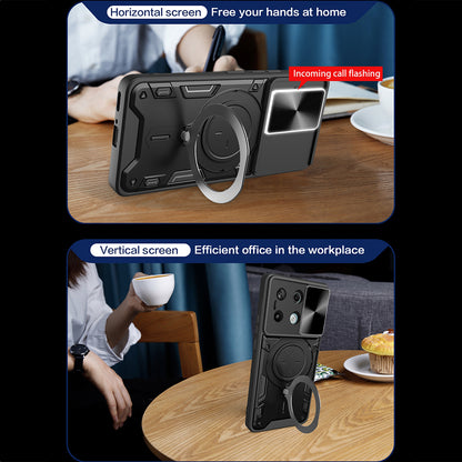 Fodral för Xiaomi Poco X6 / Note 13 Pro 5G, Techsuit, CamGuard Pro, Svart