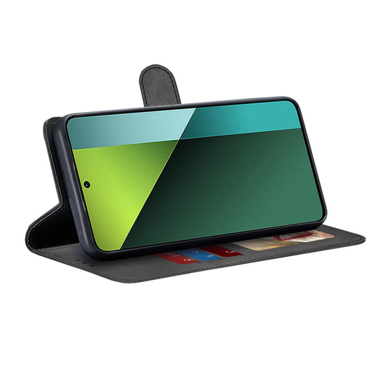 Fodral för Xiaomi Poco X6 / Note 13 Pro 5G, Techsuit, Diary Book, Svart