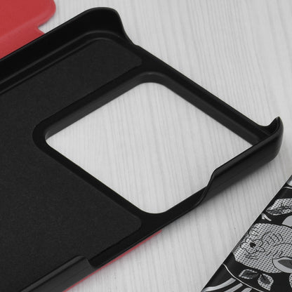 Fodral för Xiaomi Poco X6 / Note 13 Pro 5G, Techsuit, eFold, Röd