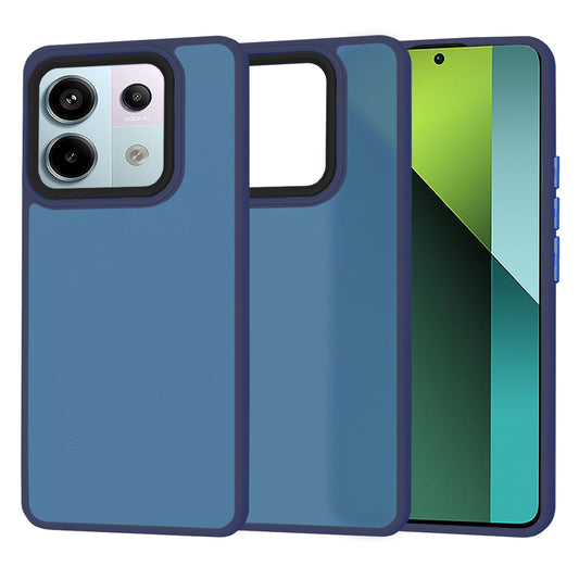 Fodral för Xiaomi Poco X6 / Note 13 Pro 5G, Techsuit, HaloFrost, Marinblå