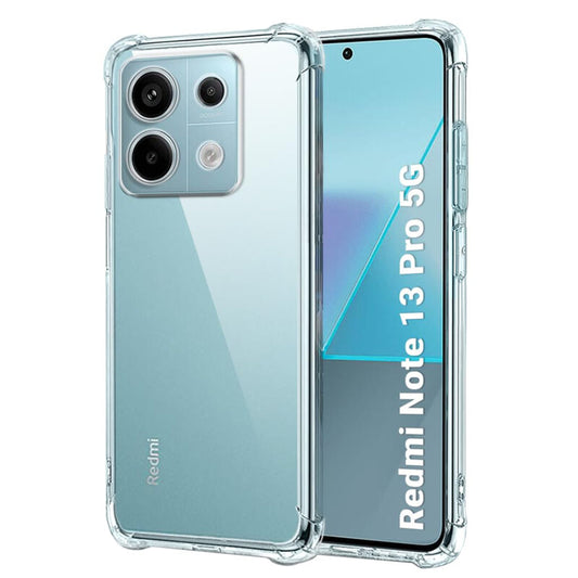 Fodral för Xiaomi Poco X6 / Note 13 Pro 5G, Techsuit, Stötsäker Klar, Transparent