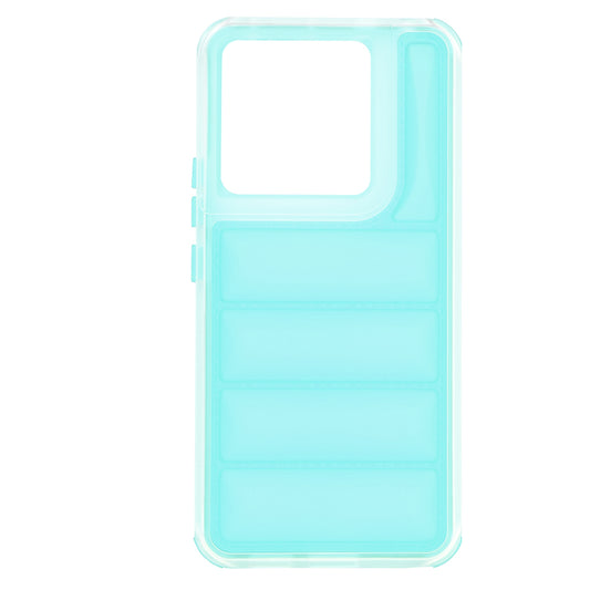 Fodral för Xiaomi Poco X6 / Note 13 Pro 5G, Techsuit, Wave Shield, Turkos