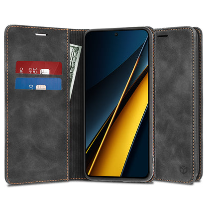 Fodral för Xiaomi Poco X6 Pro, Techsuit, Confy, Svart