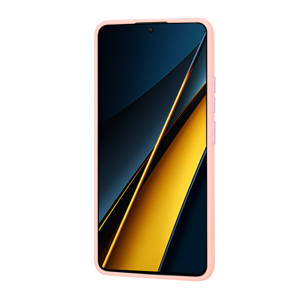 Fodral för Xiaomi Poco X6 Pro, Techsuit, HaloFrost, Rosa