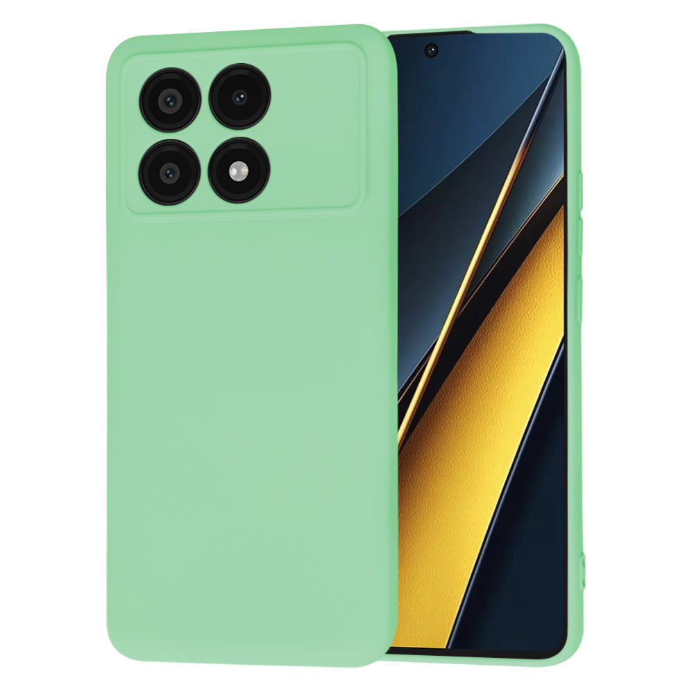 Fodral för Xiaomi Poco X6 Pro, Techsuit, SoftFlex, Ljusgrön