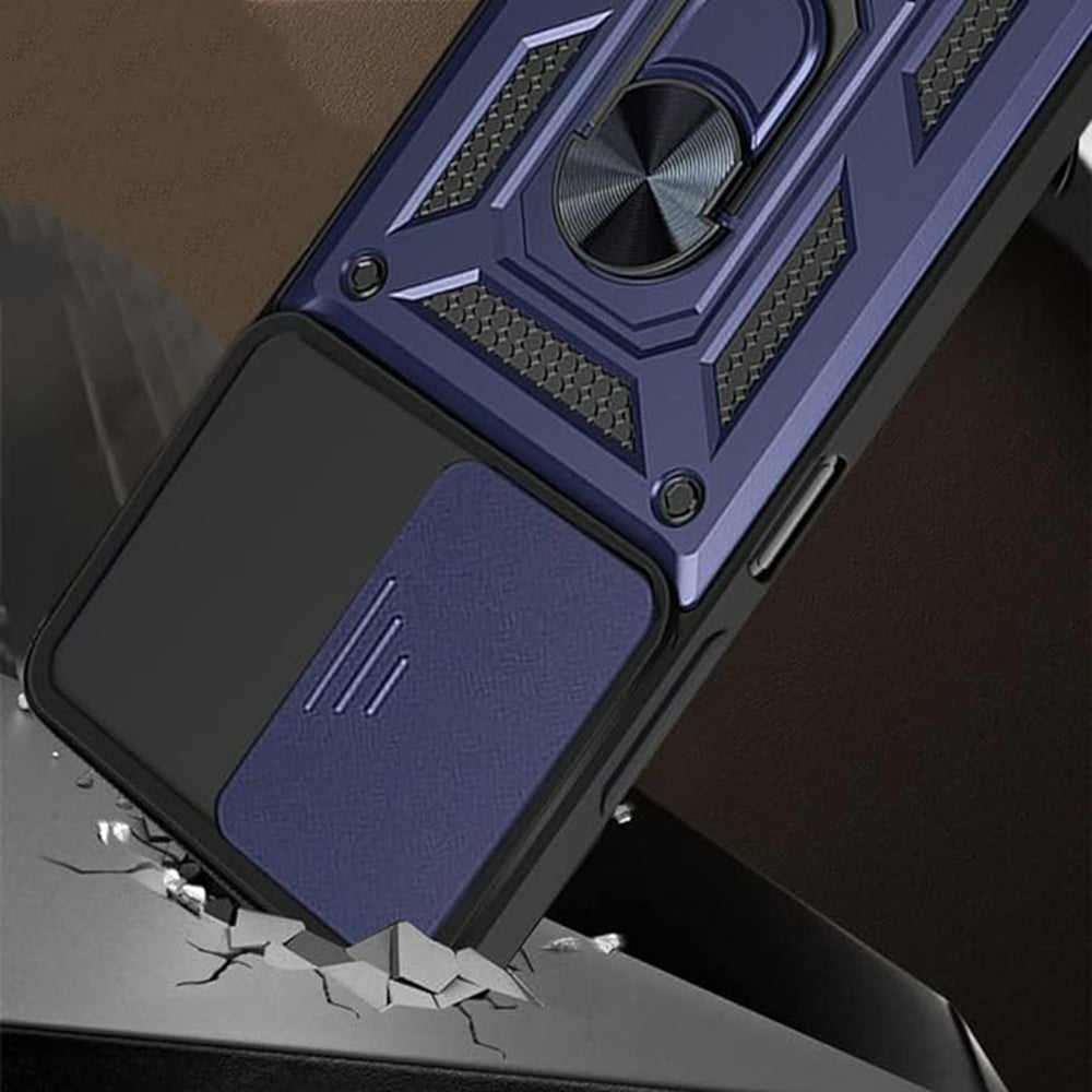 Skyddsfodral för Xiaomi Poco X6 / Redmi Note 13 Pro 5G, Techsuit, CamShield, Grön