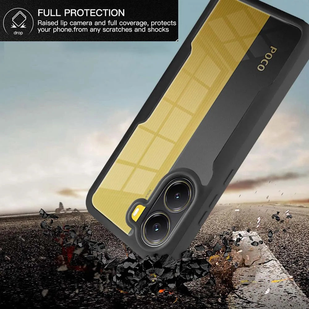 Fodral för Xiaomi Poco X7 Pro, Techsuit, ColorVerse 360, Blå